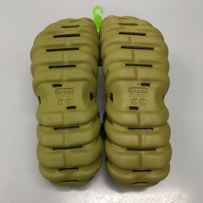 クロックス サンダル エコー クロッグ カーキ系 28cm メンズ crocs ECHO CLOG 約28.0cm【AFC33】