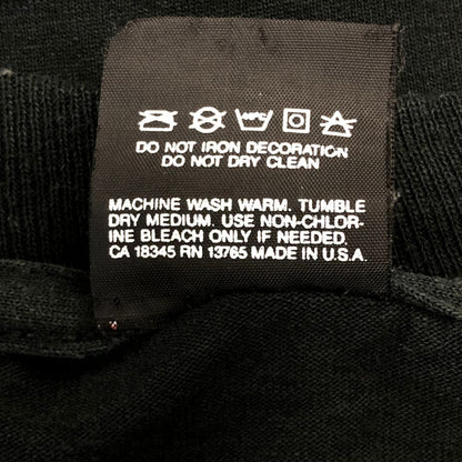中古◆スクリーンスターズ Tシャツ 92年製 パンプキン USA製 ブラック メンズ サイズXL SCREEN STARS wellness week 【AFB43】