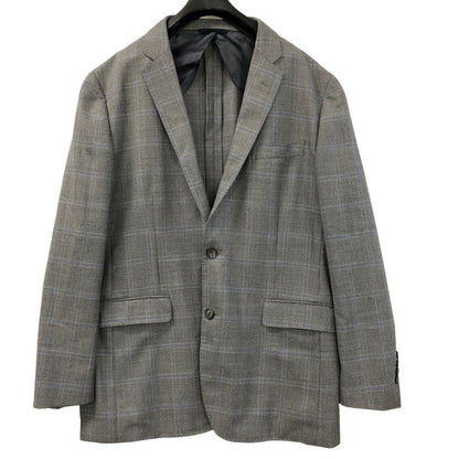 美品◆ブルックス ブラザーズ テーラードジャケット シングル グレー チェック柄 MILANO サイズ44 メンズ Brooks Brothers 【AFA16】