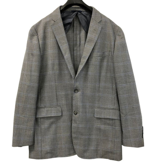 美品◆ブルックス ブラザーズ テーラードジャケット シングル グレー チェック柄 MILANO サイズ44 メンズ Brooks Brothers 【AFA16】