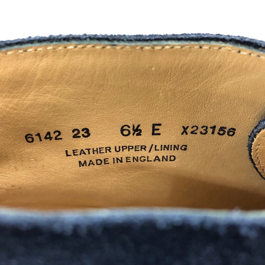 クロケット&ジョーンズ チャッカブーツ チャートシー ポールスミス別注 スエード ネイビー サイズ6.5E CROCKETT&JONES CHERTSEY 約25.0cm【AFC4】