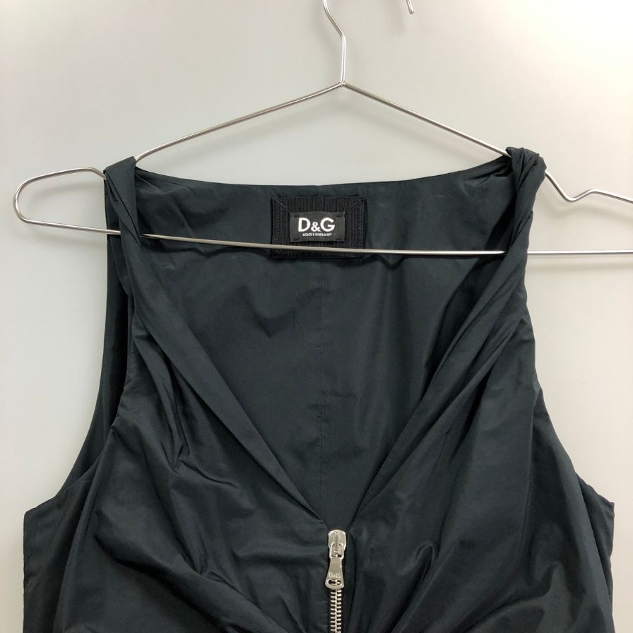 美品◆ドルチェ&ガッバーナ ワンピース レディース ブラック 40 Dolce & Gabbana 【AFB36】