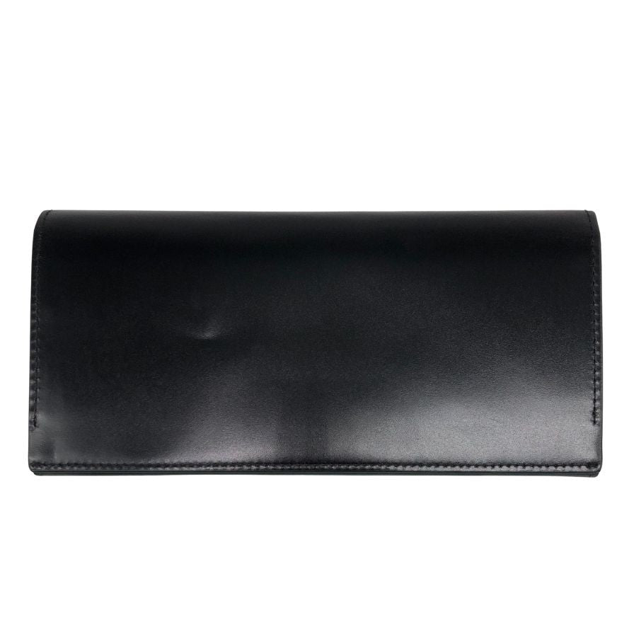 ポールスミス 長財布 コードバンレザー 馬革×牛革コンビ BPS628 メンズ ブラック&グリーン Paul Smith【AFI5】