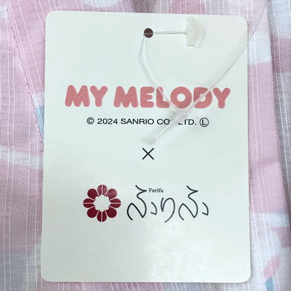 ふりふ 浴衣 サンリオ マイメロディ サイズ110 レディース キッズ ピンク系【AFB38】【中古】