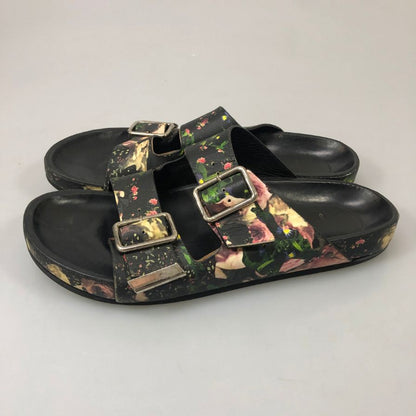 ジバンシー サンダル フラワー柄 レディース サイズ39 GIVENCHY 約25.0cm【YB3】