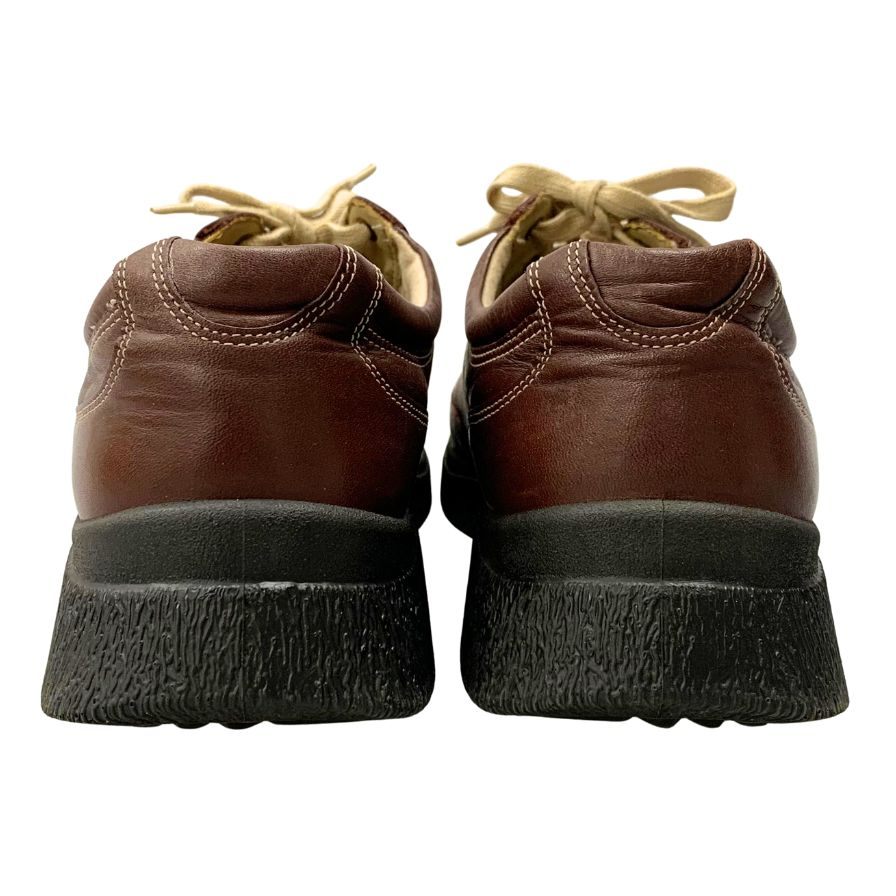 エコー レザースニーカー 5444 ブラウン サイズ27EEE ecco 約27.0cm【AFC43】