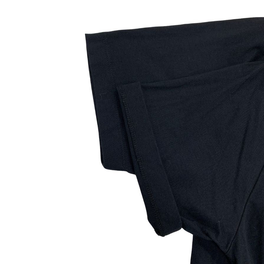 美品◆カルバンクラインジーンズ Tシャツ ボックスロゴ コットン サイズM メンズ ブラック シルバー Calvin Klein Jeans 【AFB51】