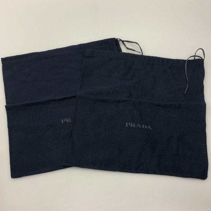 プラダ コンバットブーツ レースアップ ベルト レザー 2T 1882 ブラック メンズ サイズ8.5 PRADA 約27.0cm【AFD9-2】