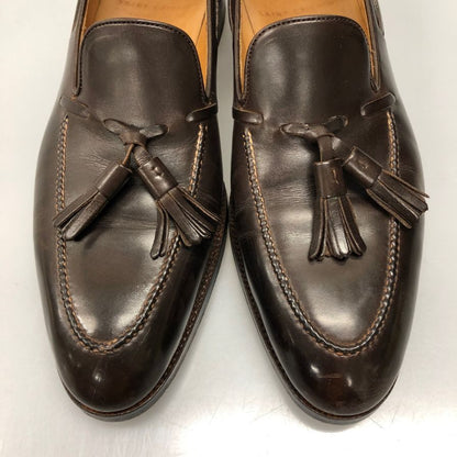 サンクリスピン AZALEA別注 レザーシューズ タッセルローファー メンズ 7.5D ブラウン Saint Crispin’s ローファー 約26.0cm【LA】【中古】