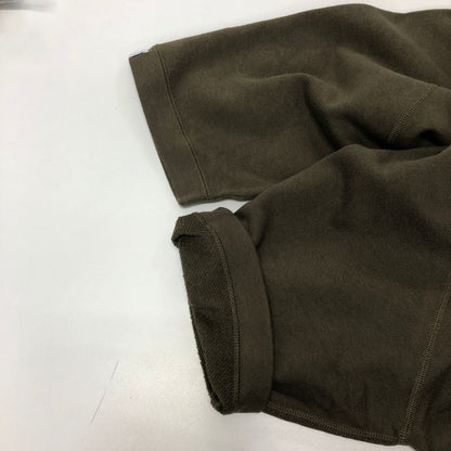 美品◆ループウィラー ビームスF別注 半袖Tシャツ カーキ メンズ サイズM LOOPWHEELER×BEAMS F 【AFB43】