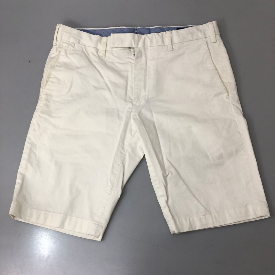 ポロ ラルフローレン ショートパンツ ストレッチ スリムフィット メンズ ホワイト サイズ30/32 POLO RALPH LAUREN 【AFB37】