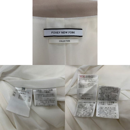 中古◆フォクシーニューヨーク  ワンピース アイボリー レディース サイズ38  FOXEY NEW YORK 【AFB20】