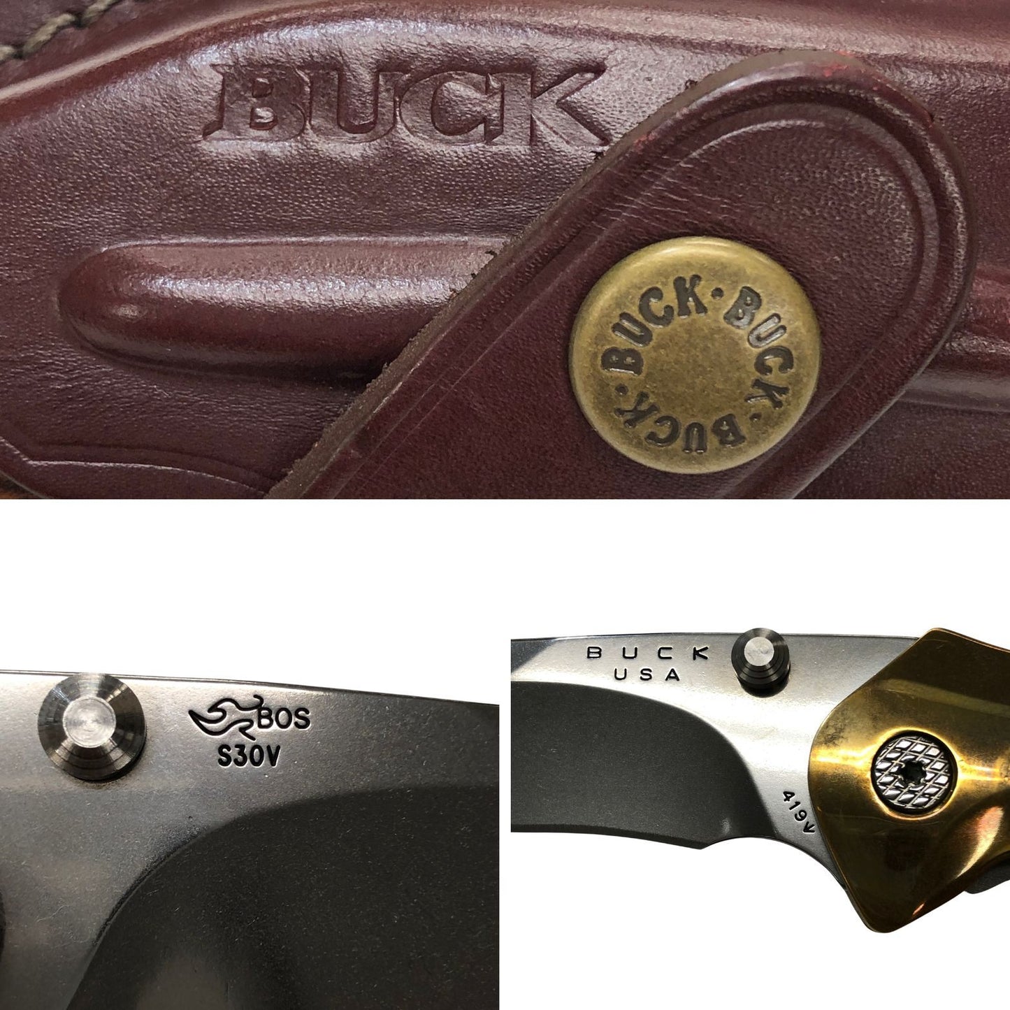 バック 418 カリンガ プロ フォルダー 折り畳み式ナイフ BUCK【AFI9】【中古】