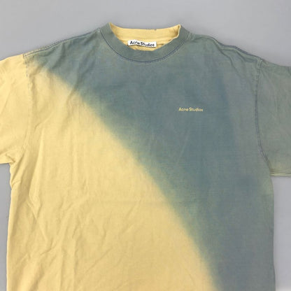 美品◆アクネ ストゥディオズ トップス Tシャツ グラデーション メンズ サイズXS カーキ系 Acne Studios 【AFB8】