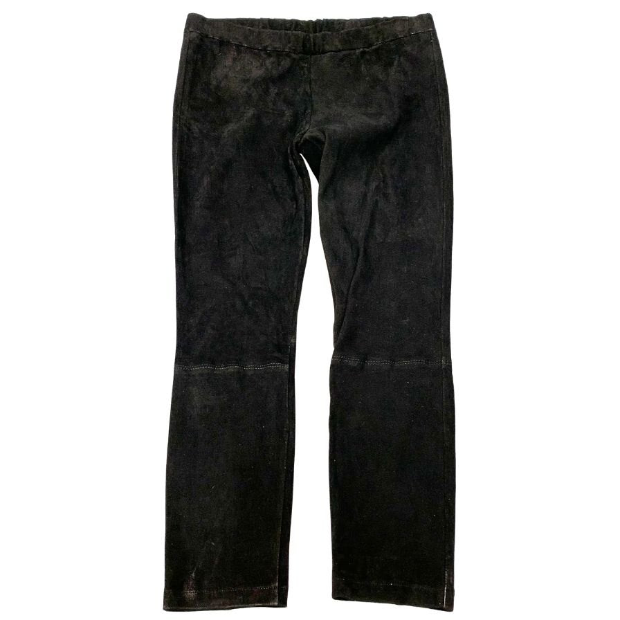 マイケルコース レザー スキニー パンツ スパッツ 伸縮レザー レディース サイズ04 ブラック michael kors 【AFB17】