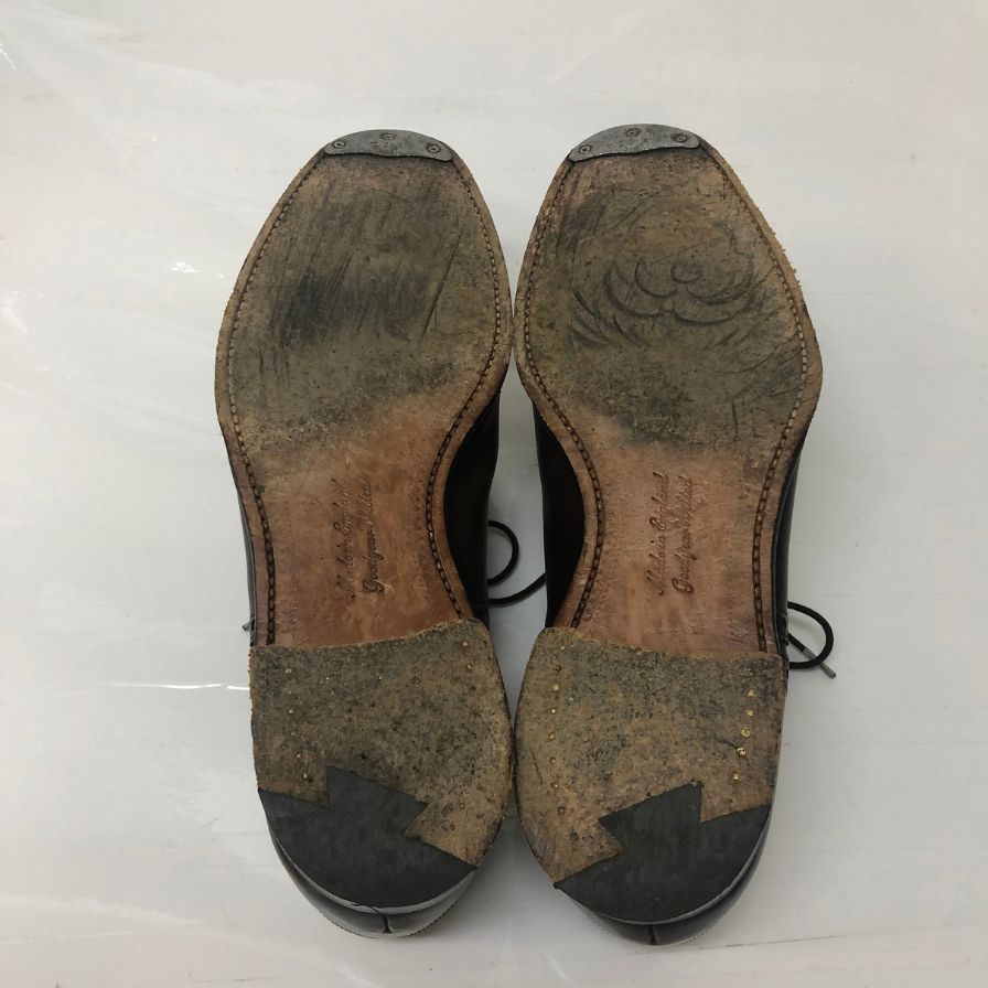 ジョセフチーニー セミブローグ ウィルフレッド カーフ ブラウン サイズUK7F JOSEPH CHEANEY 約25.5cm【AFD1】