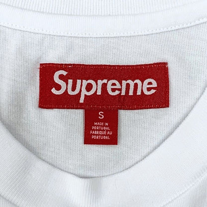 新品同様◆シュプリーム ミニボックス ロゴロンT 25ss メンズ ホワイト サイズS  Supreme 【AFB28】