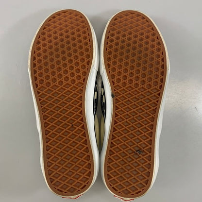 バンズ スケート スリッポン キャンバス スニーカー チェッカーフラッグ メンズ サイズ29cm VANS SKATE 約29.0cm【AFD9】