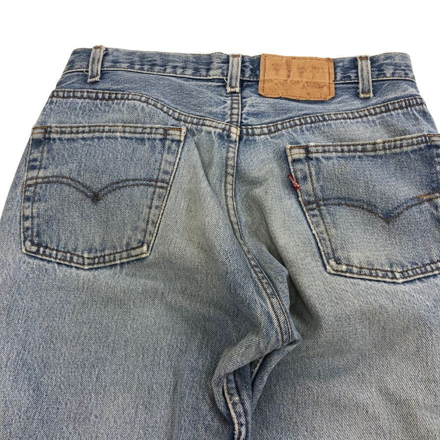 リーバイス デニム 501 80S ボタン裏546 USA製 インディゴ メンズ サイズW32 L34 LEVI’S 【AFB44】