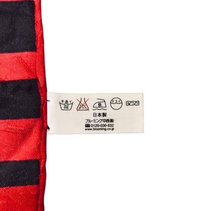 イヴ サンローラン シルクハンカチ YSL総柄 日本製 シルク レッド Yves Saint Laurent【AFI17】【中古】