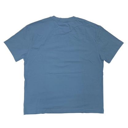 極美品◆オフホワイト グラフィック ロゴTシャツ 23SS OWAA089S23JER017 メンズ サイズL ブルー  OFF-WHITE 【AFB19】