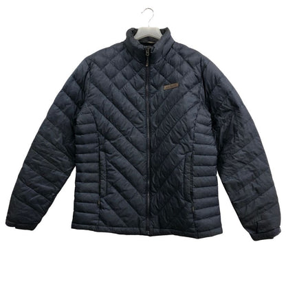 中古◆コロンビア コリア キッズ ダウン アウター OMNI-HEAT サイズXXL ネイビー Columbia 【AFA14】