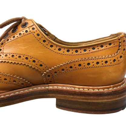 トリッカーズ レザーシューズ ウイングチップ バートン M5633 メンズ サイズ7.5 エイコンアンティーク Tricker’s BOURTON ビジネスシューズ 約26.0cm【LA】【中古】