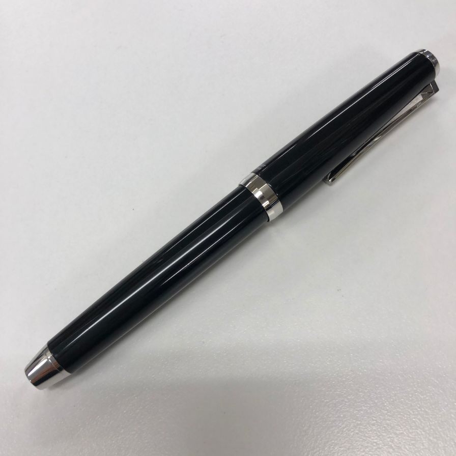 パイロット 万年筆 14K 585 ブラック×シルバー PILOT【AFI16】