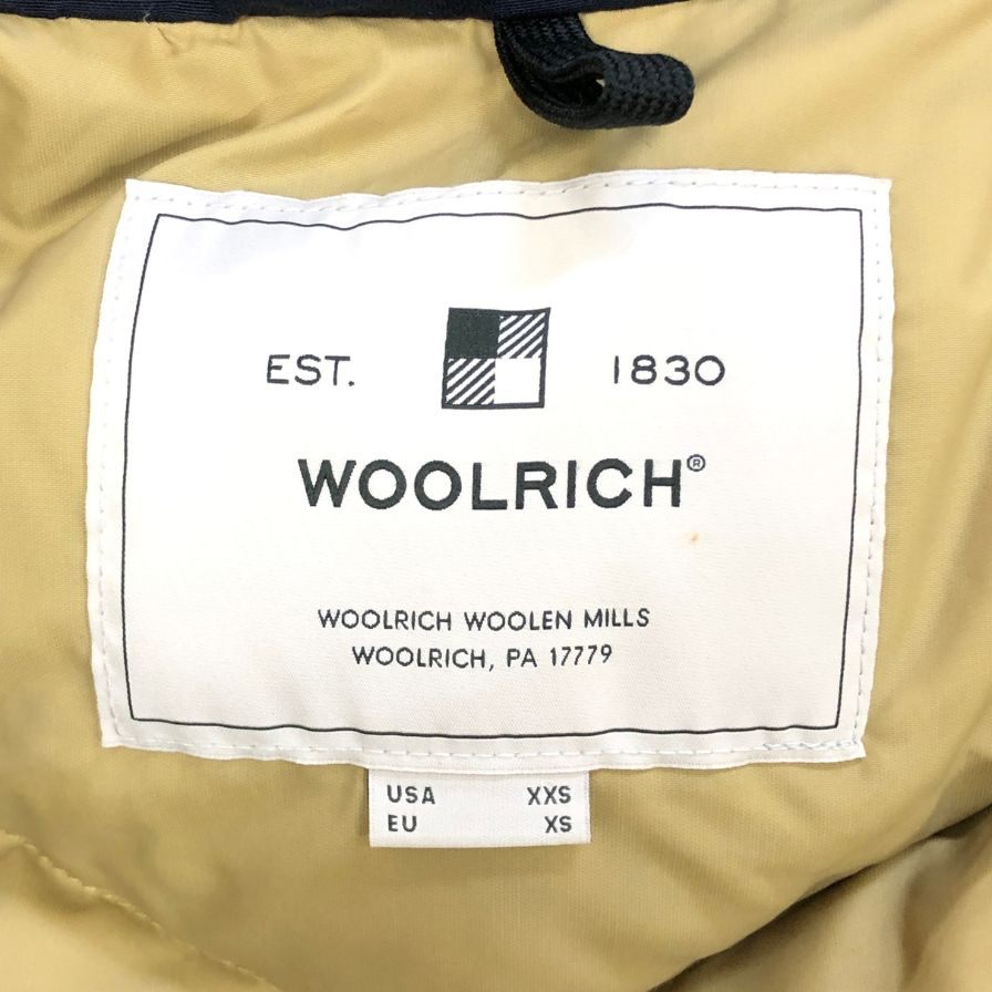 美品◆ウールリッチ アークティックパーカー メンズ ブルー系 XXS WOOLRICH 【AFF22】
