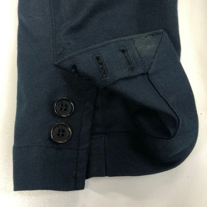 美品◆ラフシモンズ 3つボタン 3Bジャケット コットン メンズ ネイビー サイズ50 RAF SIMONS 【AFA15】