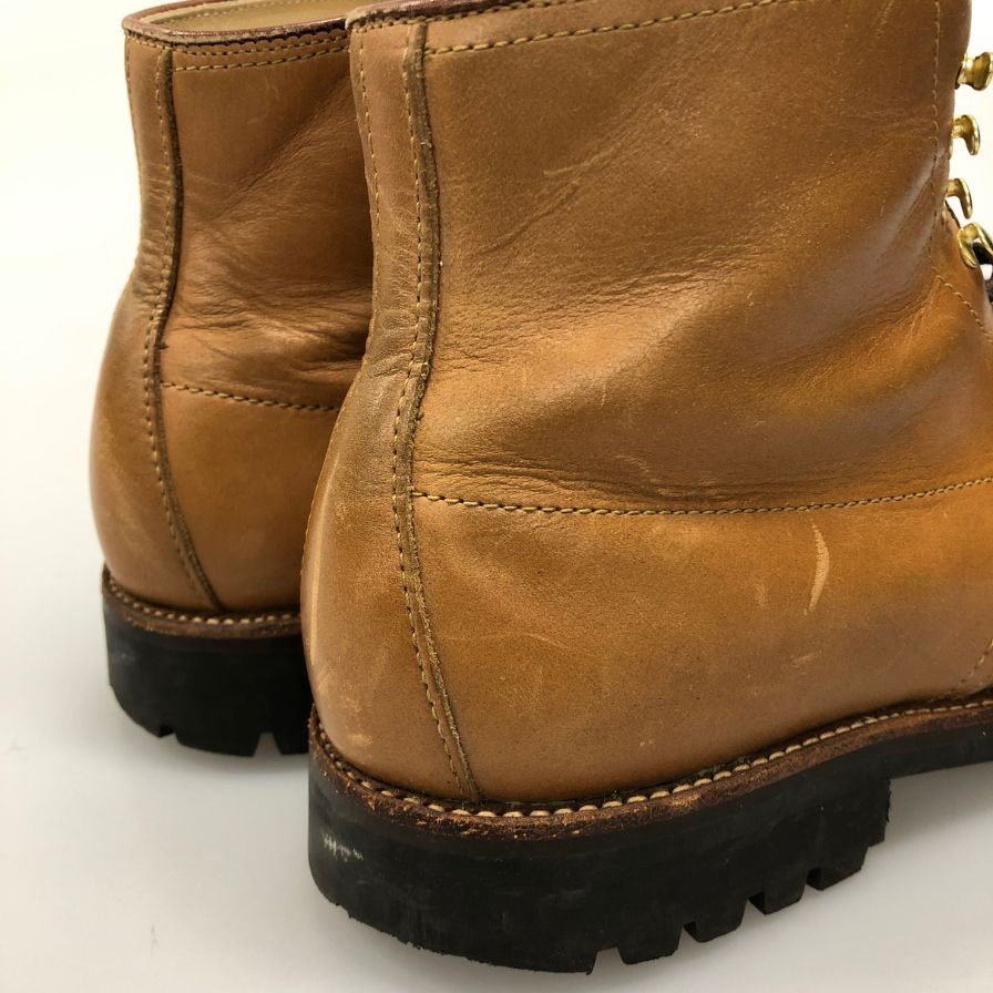 オールデン ナチュラル クロムエクセル インディブーツ D3803H メンズ サイズ7D ブラウン Alden ブーツ 約25.0cm【LA】【中古】