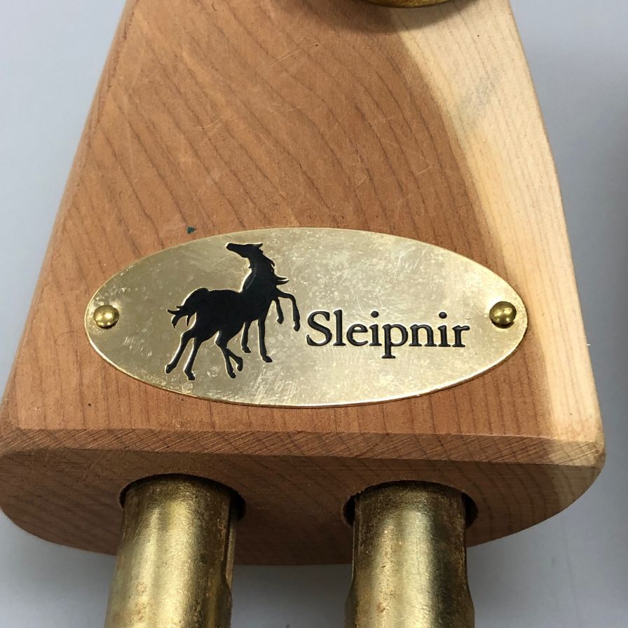 スレイプニル シューツリー 木製 ブラウン メンズ サイズ39 Sleipnir 約24.0cm【AFC43】