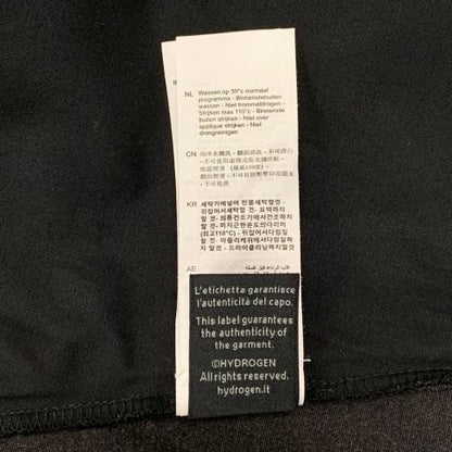 中古◆ハイドロゲン ジャケット ジップアップ ブラック サイズL メンズ HYDRGEN カテゴリ アパレル > メンズ > トップス・アウター > ジャケット 【AFB35】