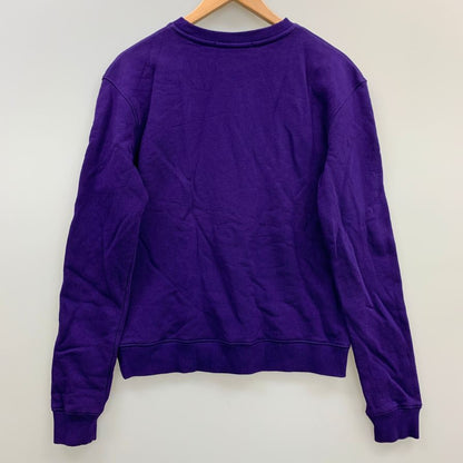 中古◆エムエスジーエム トレーナー スクエアロゴ スウェット レディース サイズS パープル  MSGM 【AFB36】