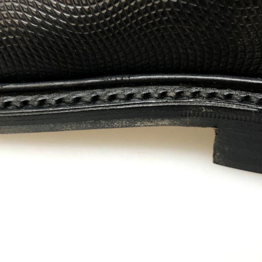 マーク マクナイリー プレーントゥ ブラック サイズ6  MARK MCNAIRY 約25.0cm【AFD8】