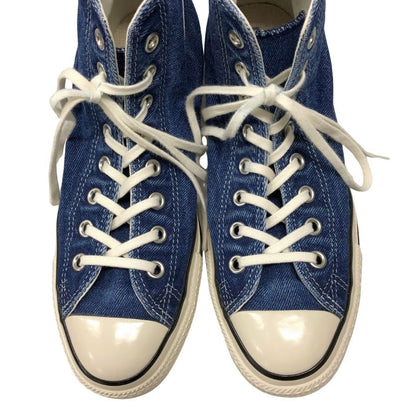 コンバース オールスター ハイカットスニーカー デニム 1SD429 インディゴ メンズ サイズ25.5cm CONVERSE ALLSTAR 約25.5cm【AFD5】