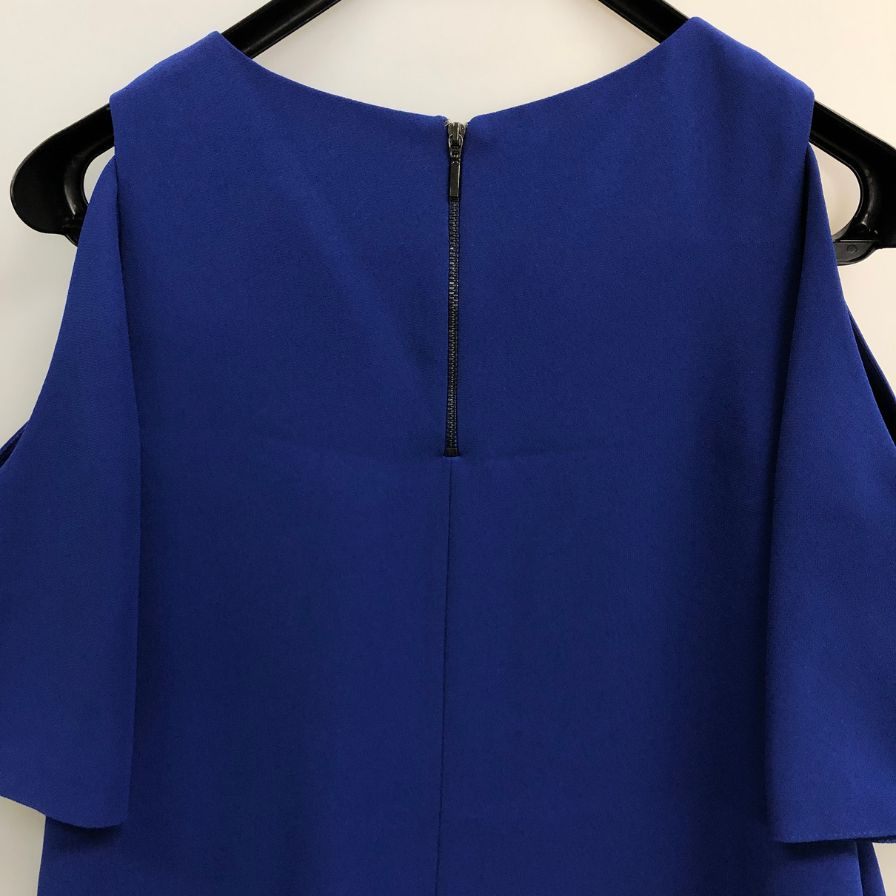 極美品◆フェイズエイト 半袖ワンピース ネイビー サイズ8 Phase Eight 【AFB37】