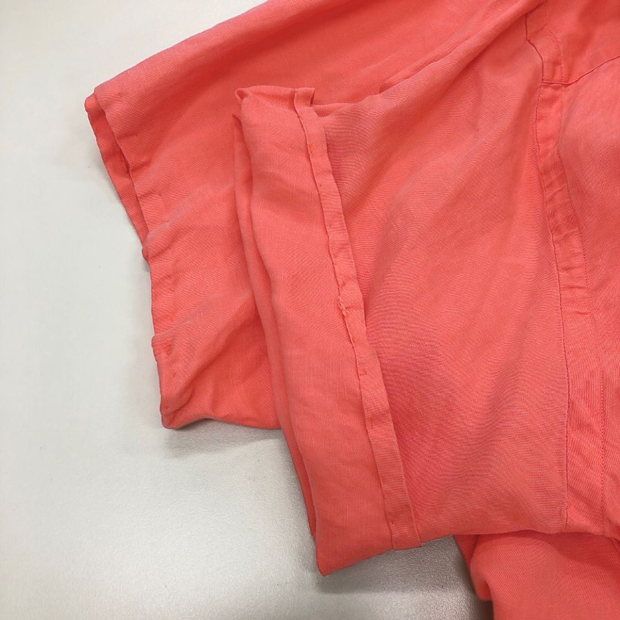 中古◆ポロ ラルフローレン ヴィンテージ開襟シャツ オレンジ メンズ サイズXXL POLO RALPH LAUREN 【AFB45】