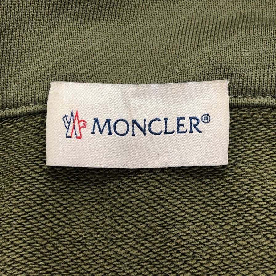 中古◆モンクレール ジップアップパーカー メンズ サイズ L カモフラ柄 C10918407000 MONCLER 【AFB46】