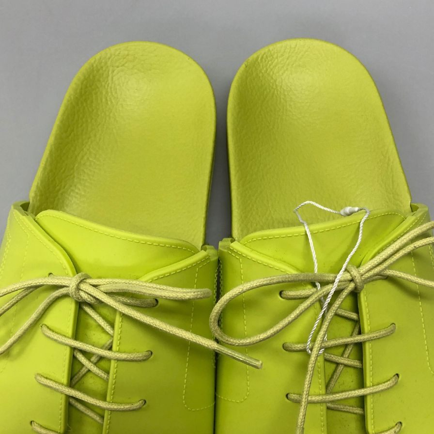 メゾン マルジェラ サンダル S58WX0100 ラバー グリーン系 サイズ37 レディース Maison Margiela 約24.0cm【AFD14】