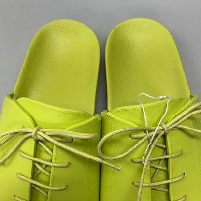 メゾン マルジェラ サンダル S58WX0100 ラバー グリーン系 サイズ37 レディース Maison Margiela 約24.0cm【AFD14】