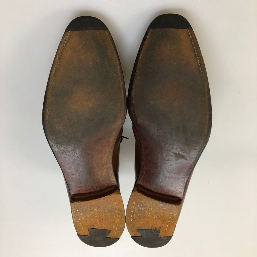 クロケット&ジョーンズ ミルバンク 5661 14  メンズ サイズ 6ハーフ ブラウン CROCKETT&JONES ビジネスシューズ 約25.0cm【LA】【中古】