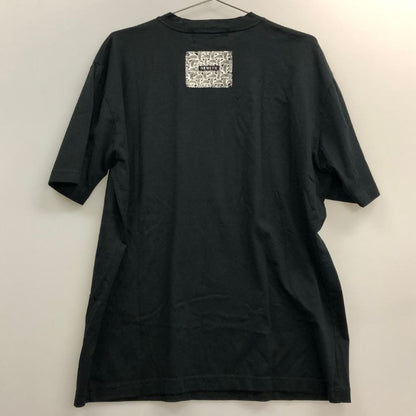 美品◆ネメス Tシャツ フロントプリント ブラック サイズLL メンズ NEMETH 【AFB43】