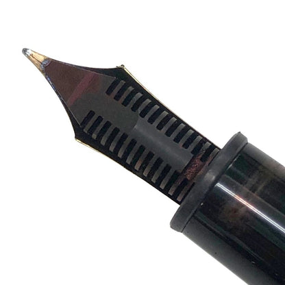 モンブラン 万年筆 マイスターシュテュック 4810 No.146 ペン先14C 585 ブラック×ゴールド MONTBLANC【AFI8】