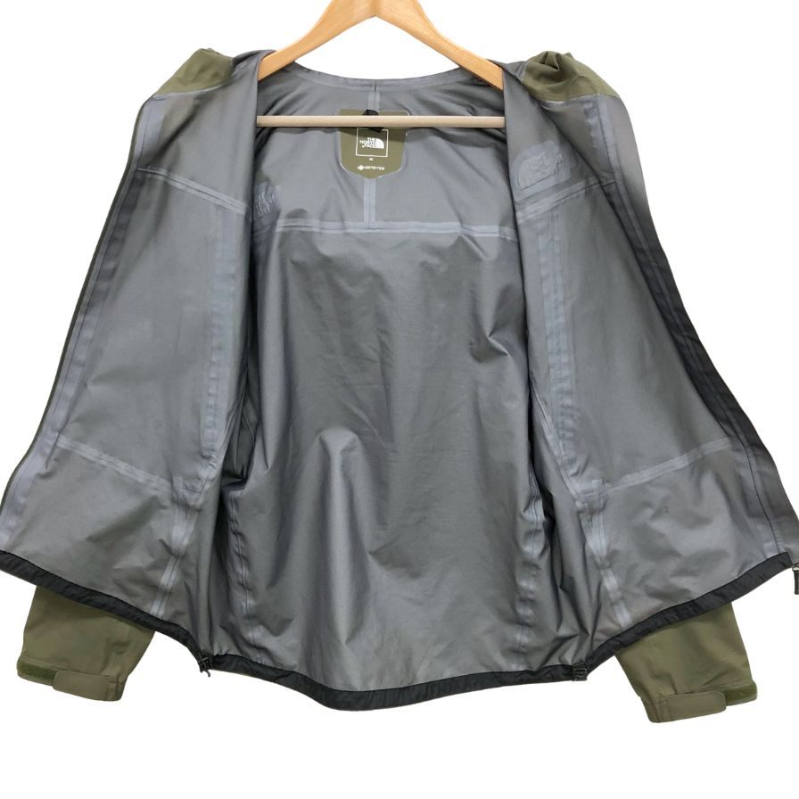 美品◆ザノースフェイス クライムライトジャケット NP12003 カーキ サイズXL メンズ THE NORTH FACE 【AFB42】