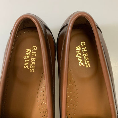 ジーエイチバス ローファー ウィージャンズ ラーソン サイズ9 メンズ ブラウン系 G.H.Bass&Co. WEEJUNS LARSON ローファー 約27.0cm【LA】【中古】