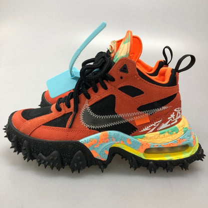 ナイキ×オフホワイト エアテラフォーマ スニーカー DQ1615-800 レディース サイズ23.0cm オレンジ系 NIKE×OFF-WHITE AIR TERRA FORMA 約23.0cm【AFD8】