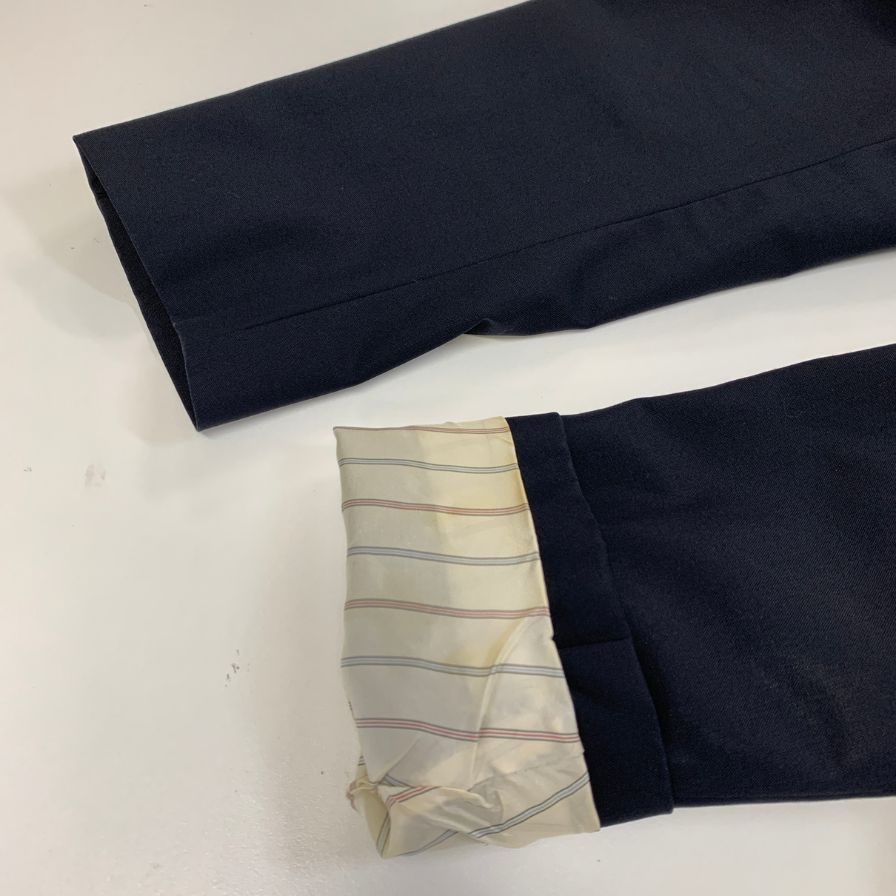 中古◆ポロラルフローレン チャップス テー2B ラードジャケット 90年代 サイドベンツ ネイビー メンズ サイズ94AB4 Polo Ralph Lauren CHAPS 【AFA9】