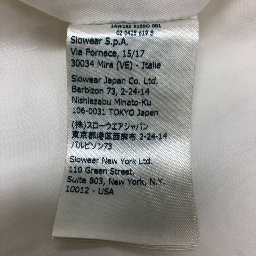 インコテックス パンツ ショーツ CHINOLINO スリムフィット リネン コットン ホワイト メンズ サイズ44 Incotex 【AFB1】