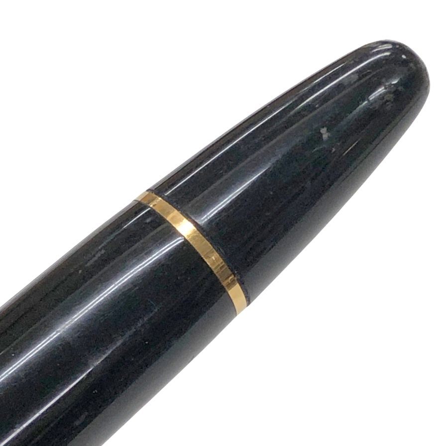 モンブラン 万年筆 マイスターシュテュック 4810 No.146 ペン先14C 585 ブラック×ゴールド MONTBLANC【AFI8】